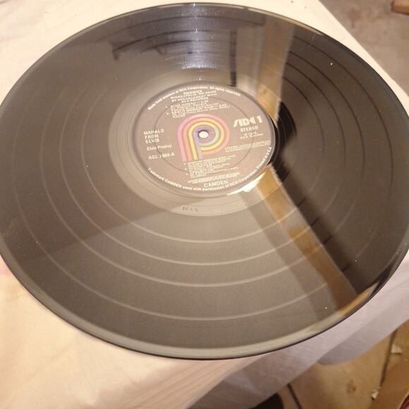 VINYL RECORD LP ELVIS PRESLEY MAHALO FROM ELVIS PICKWICK RECORDS ACL-7064 - Picture 4 of 4